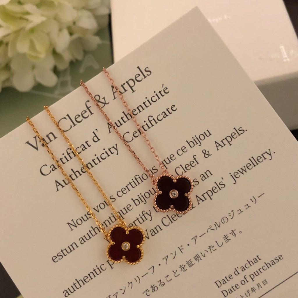 5XVA185X Popular  1 flower necklace