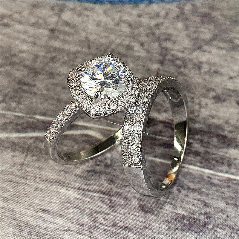 PYA8J  Popular  Diamond Ring High Quality Wedding Ring
