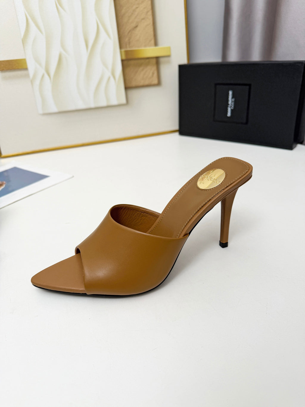 236PSL6Z Popular high-quality leather Shoes(heel-height 9cm)