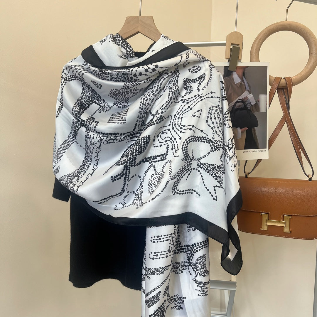 155NC55W Popular Silk Scarve