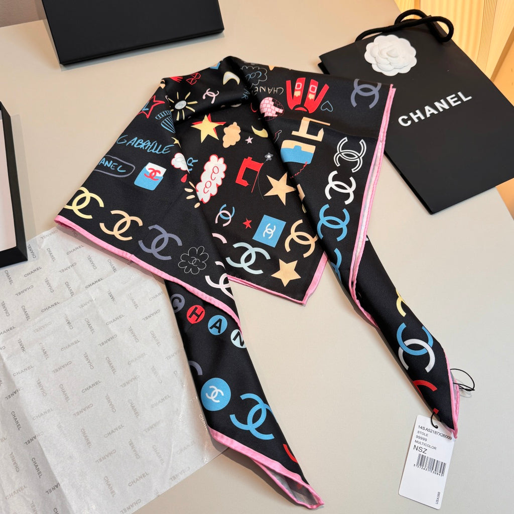 136NC11W Popular Silk Scarve