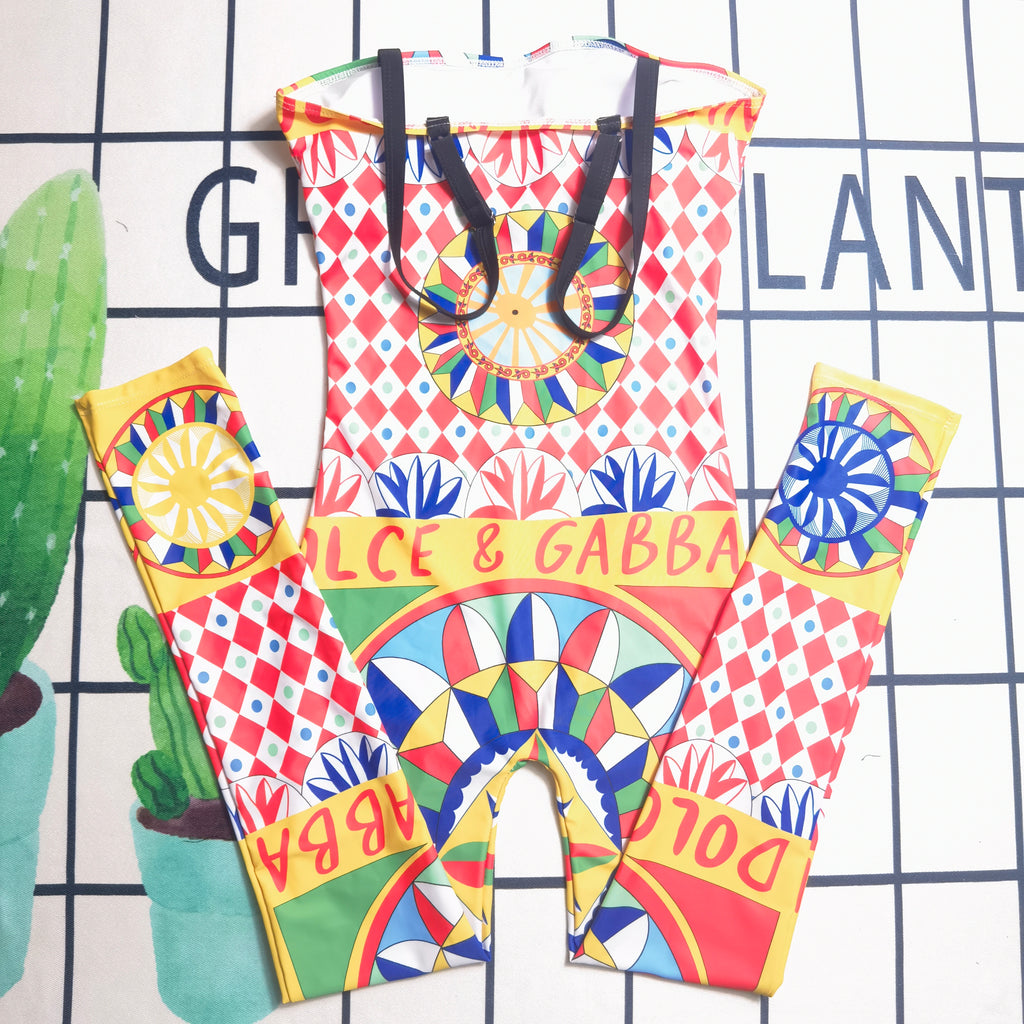 146RA142Y Popular  Long sleeve swimsuit