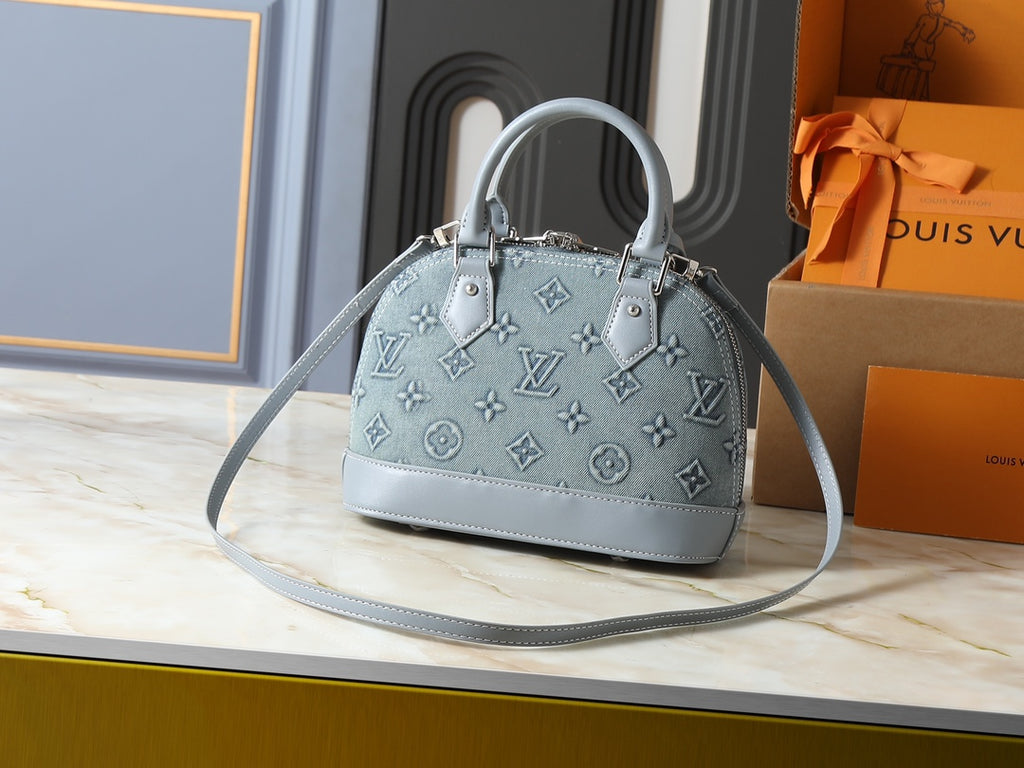 146PE98B Popular denim materials bag