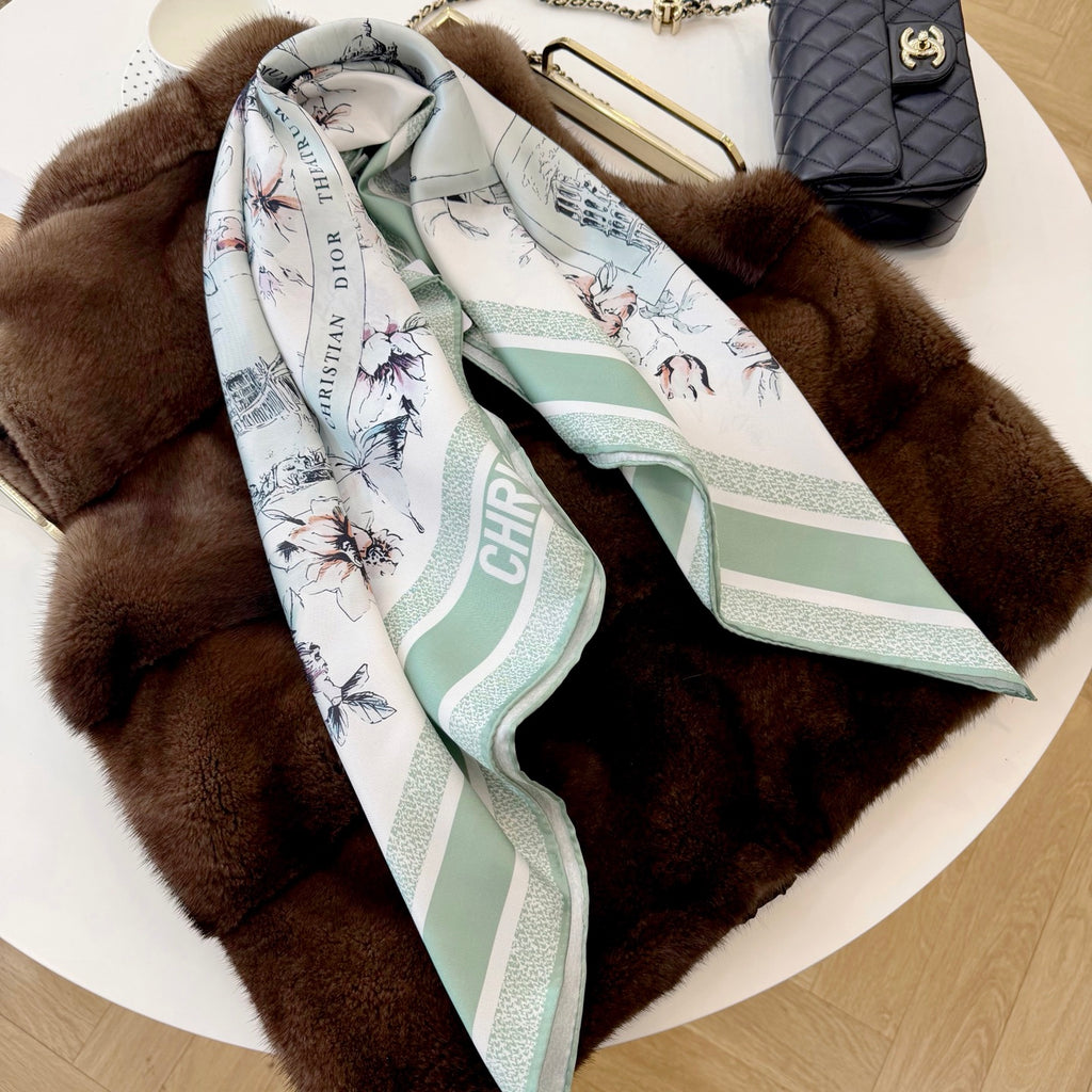 136ND21W Popular Silk Scarve