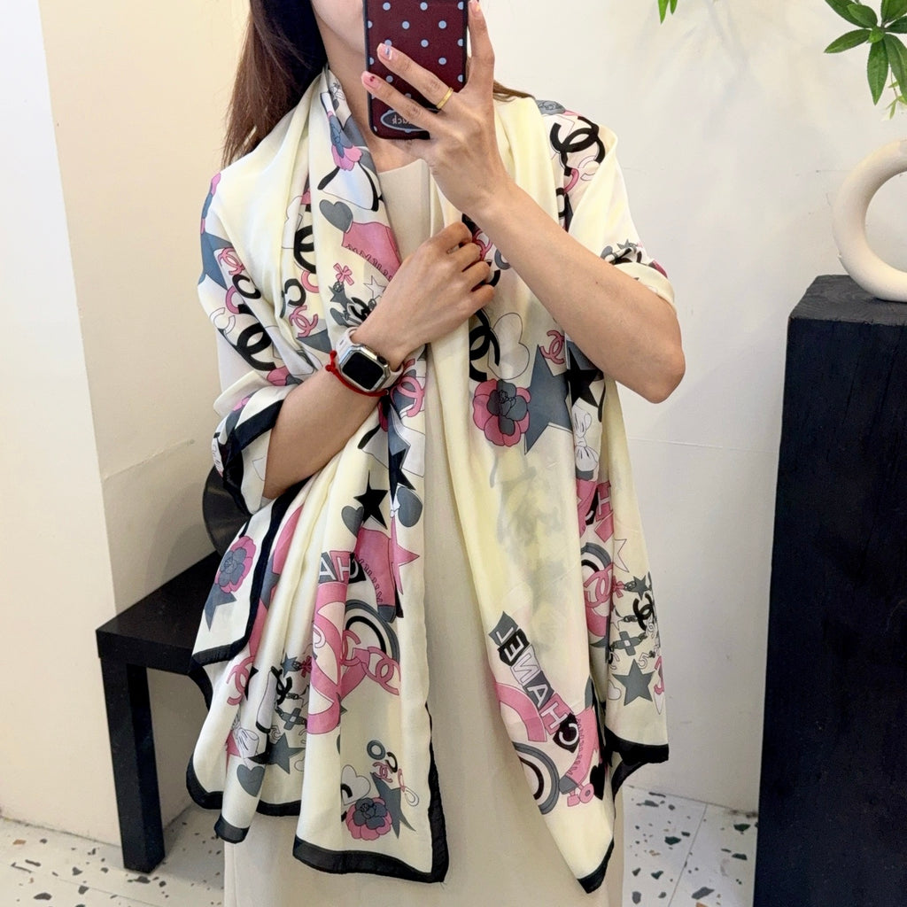 135ZC200W  Popular Silk Scarve