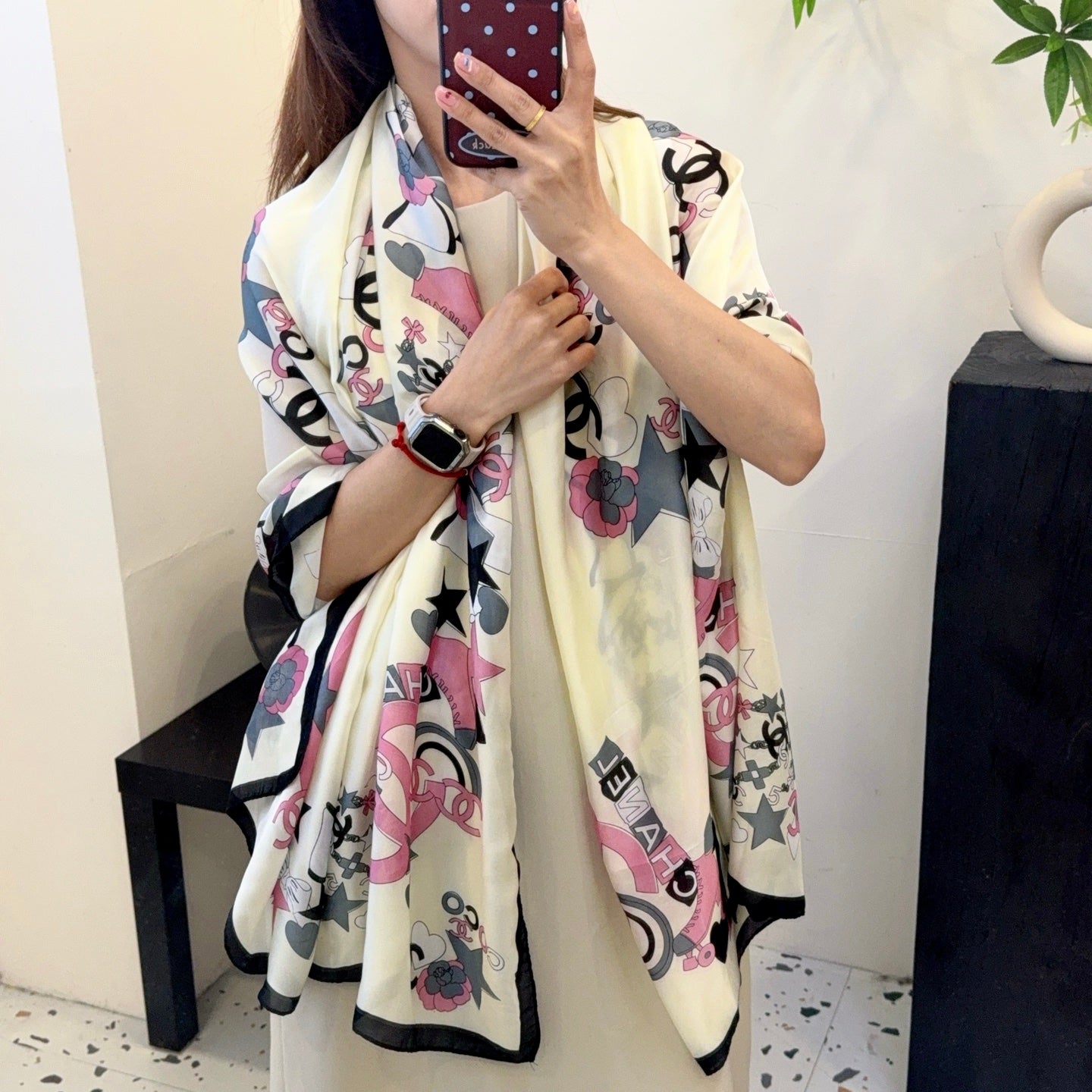 135ZC200W  Popular Silk Scarve