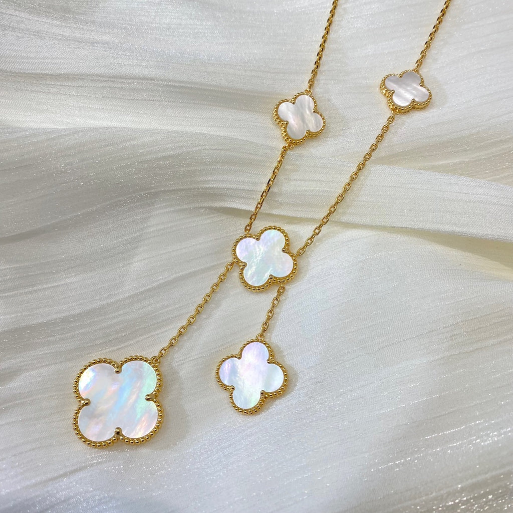 5XVA182K Popular 6 flowers necklaces