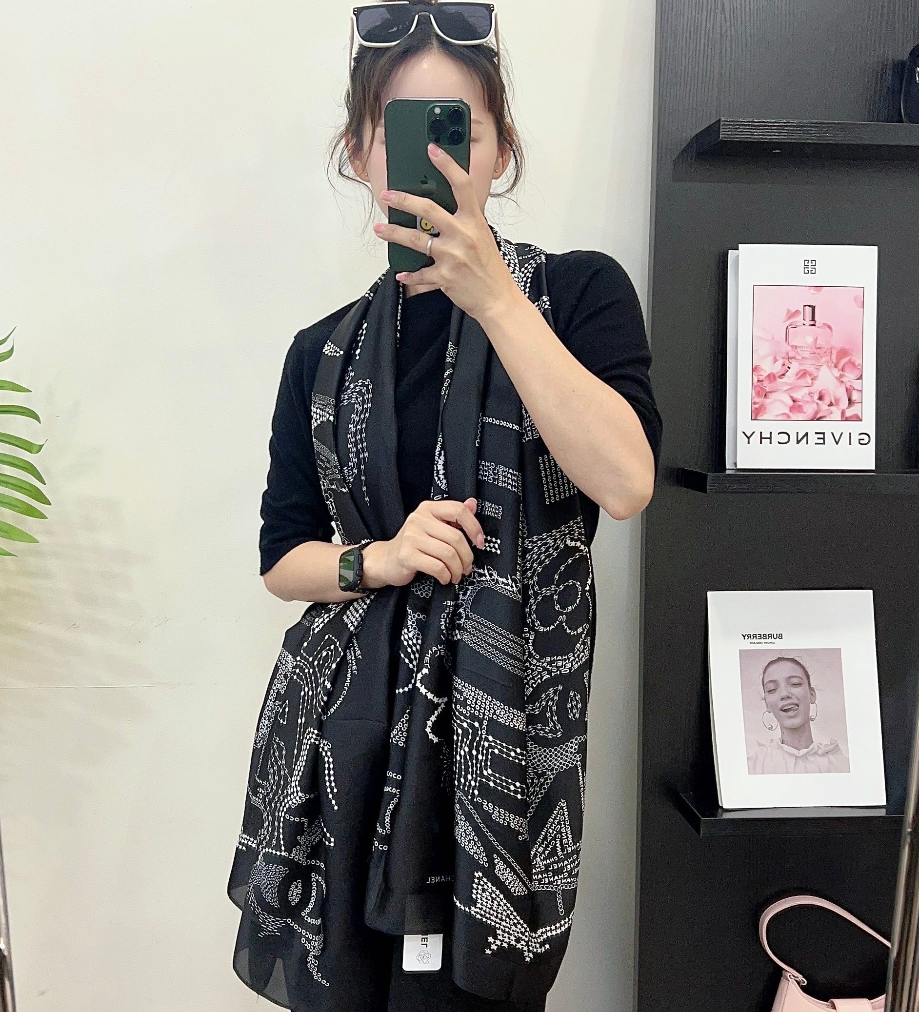 155NC55W Popular Silk Scarve