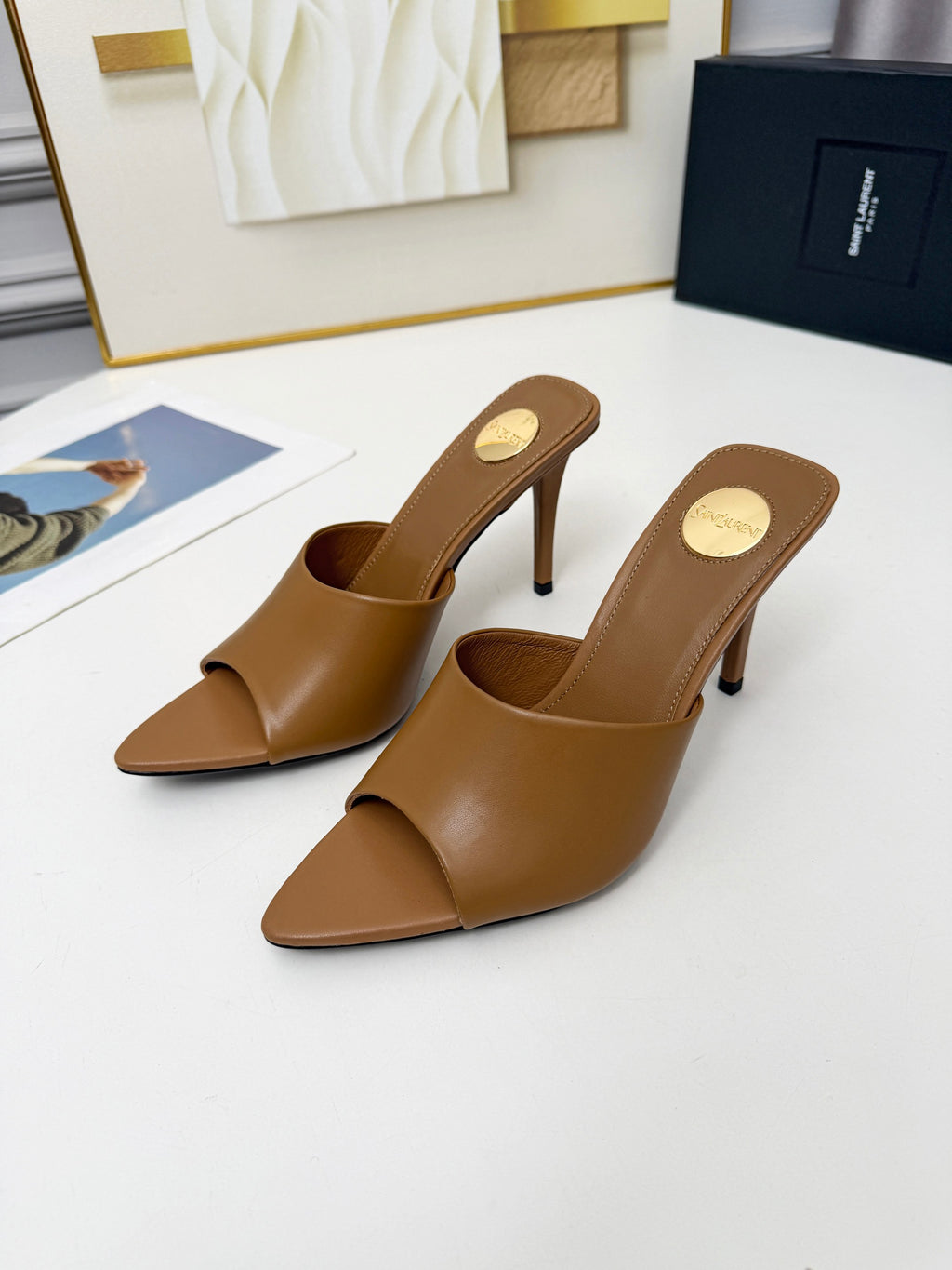 236PSL6Z Popular high-quality leather Shoes(heel-height 9cm)