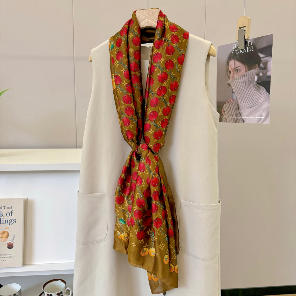 135ZE199W  Popular Silk Scarve