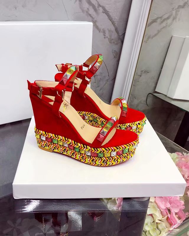 J4A56Z Popular leather High heels 12cm heel