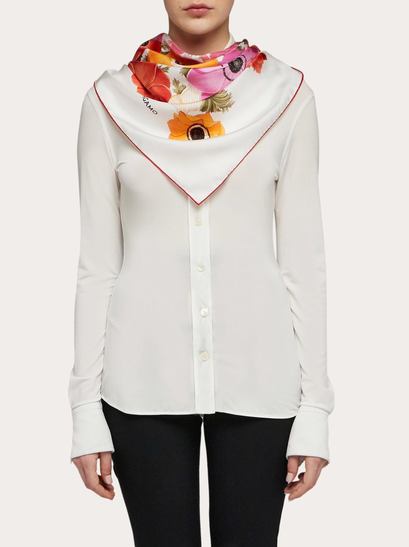135ZA205W Popular Silk Scarve
