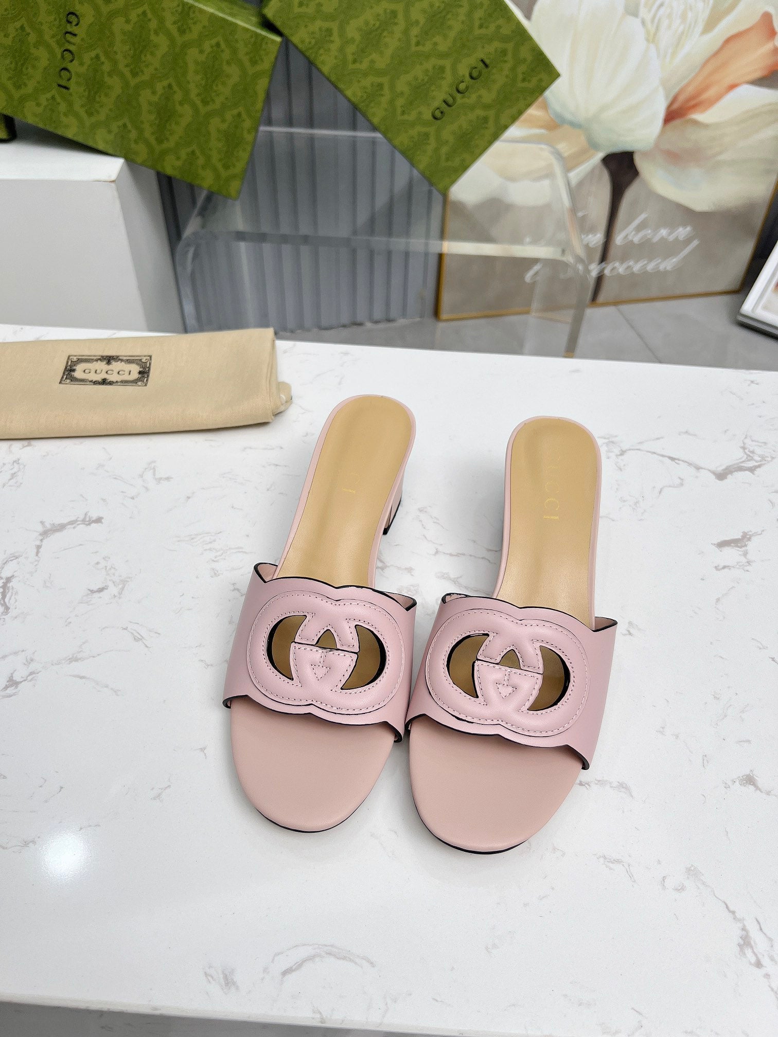 256XB33Z Popular high-quality leather Shoes 5.5cm