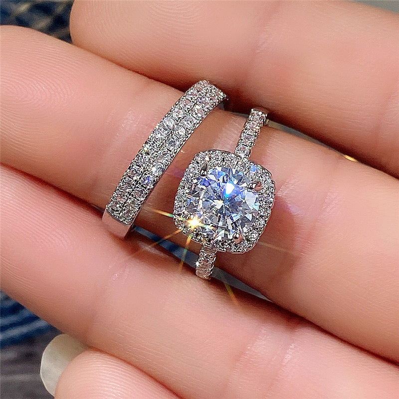 PYA8J  Popular  Diamond Ring High Quality Wedding Ring
