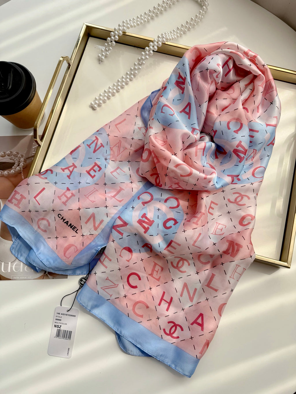 135ZC204W Popular Silk Scarve