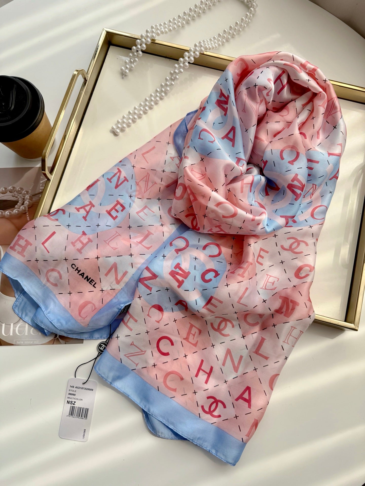135ZC204W Popular Silk Scarve