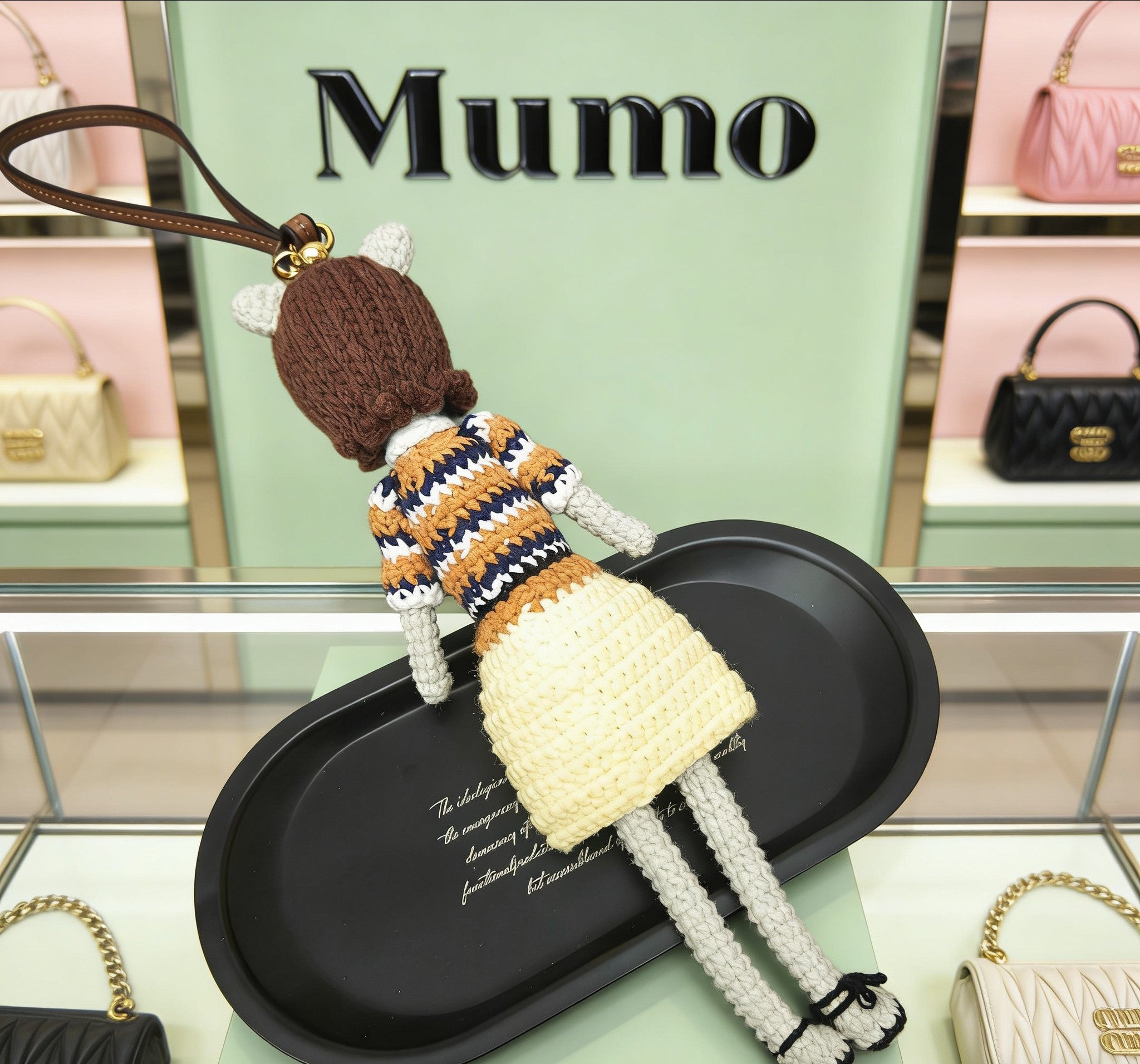 346RA17A Popular bag 's charms accessories