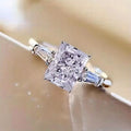 P5QA16J  Popular Moissanite Jewelry Wedding Diamond Ring