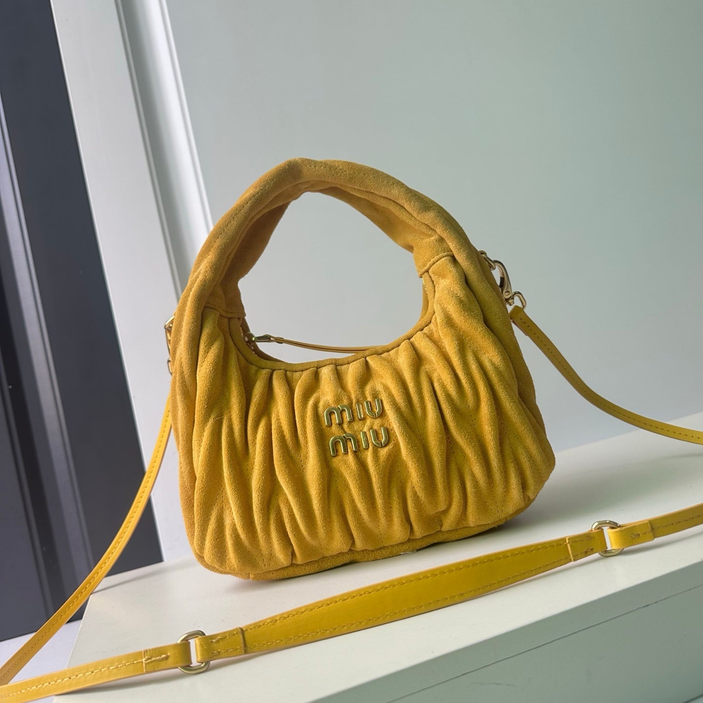 B1P46A117 Popular buckskin bag