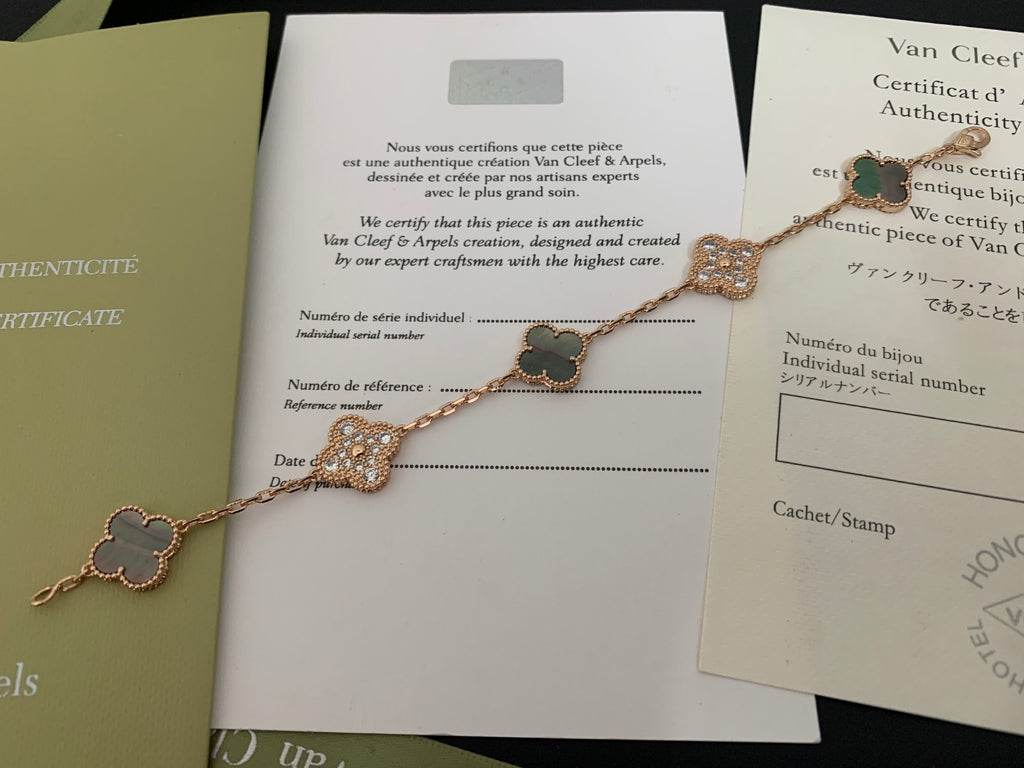 5XVA179K  Popular bracelets 5 flowers normal size1.5cm flower