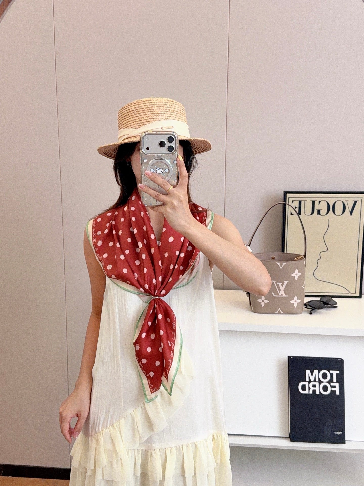 136NA14W Popular Silk Scarve