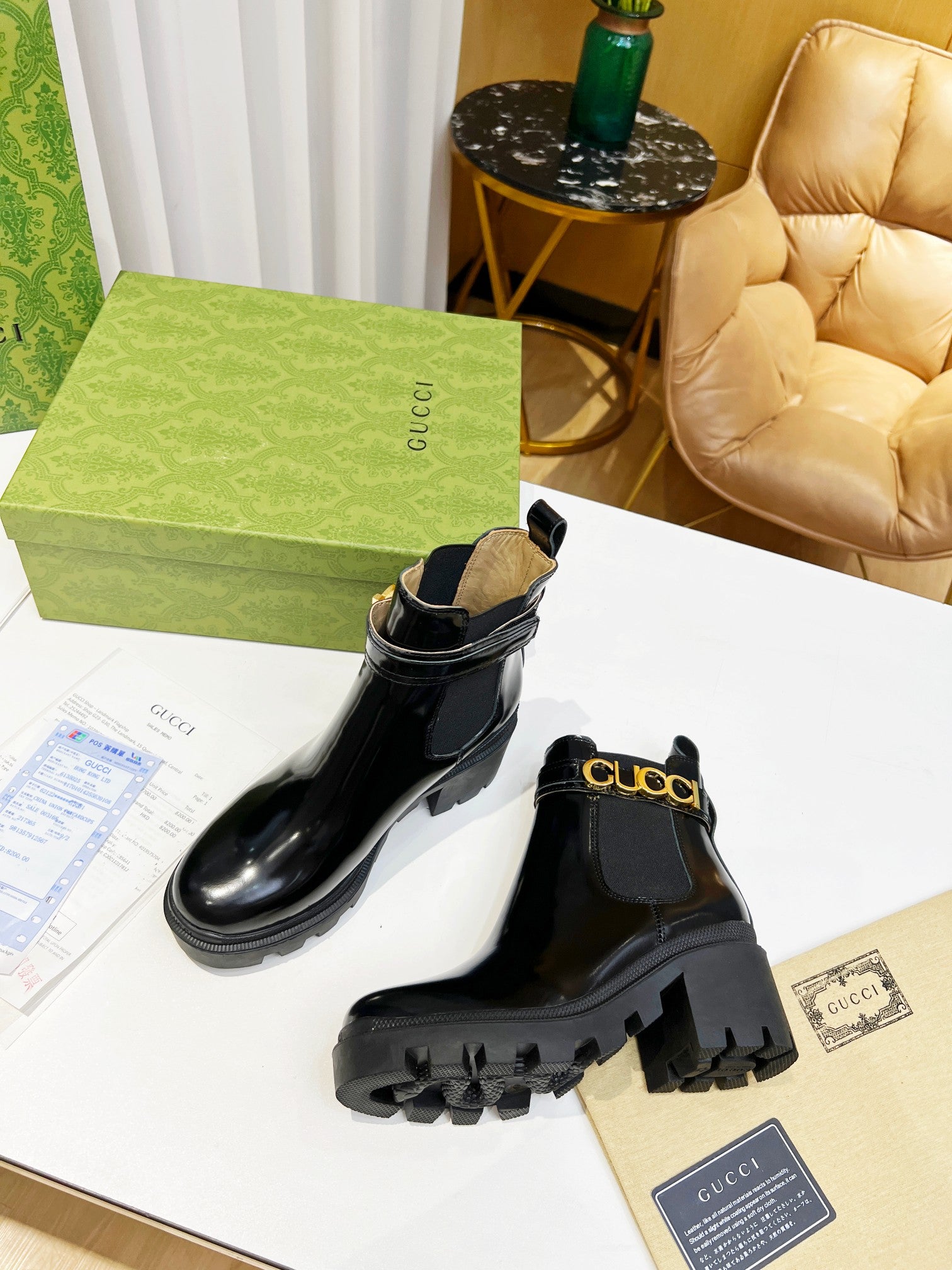2XB196Z Popular leather boot (top layer leather lining)
