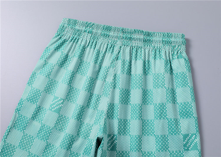 135WE112U  Popular shirt and shorts set