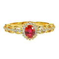 P5ZA6J Popular Moissanite Jewelry Wedding Diamond Ring