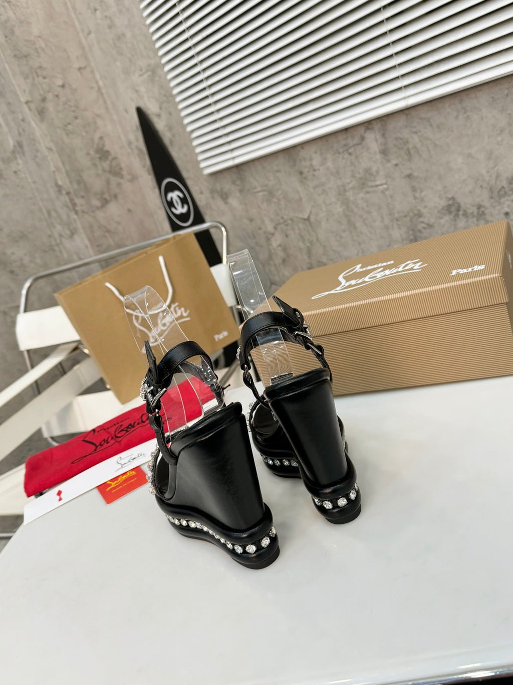 J4A11Z Popular leather High heels12cm heel