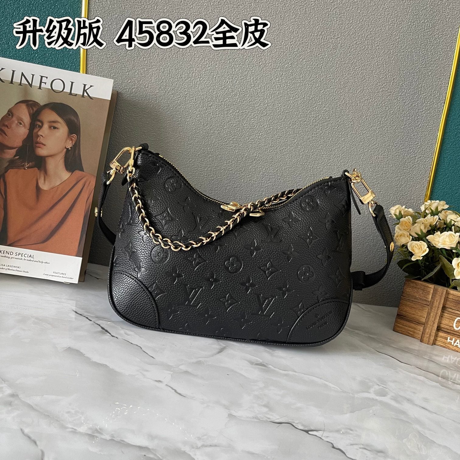 1XE57B Popular   leather bag