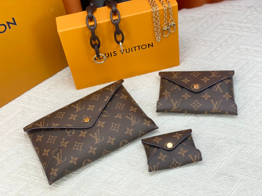 146PE26B Popular leather bag（three-piece）
