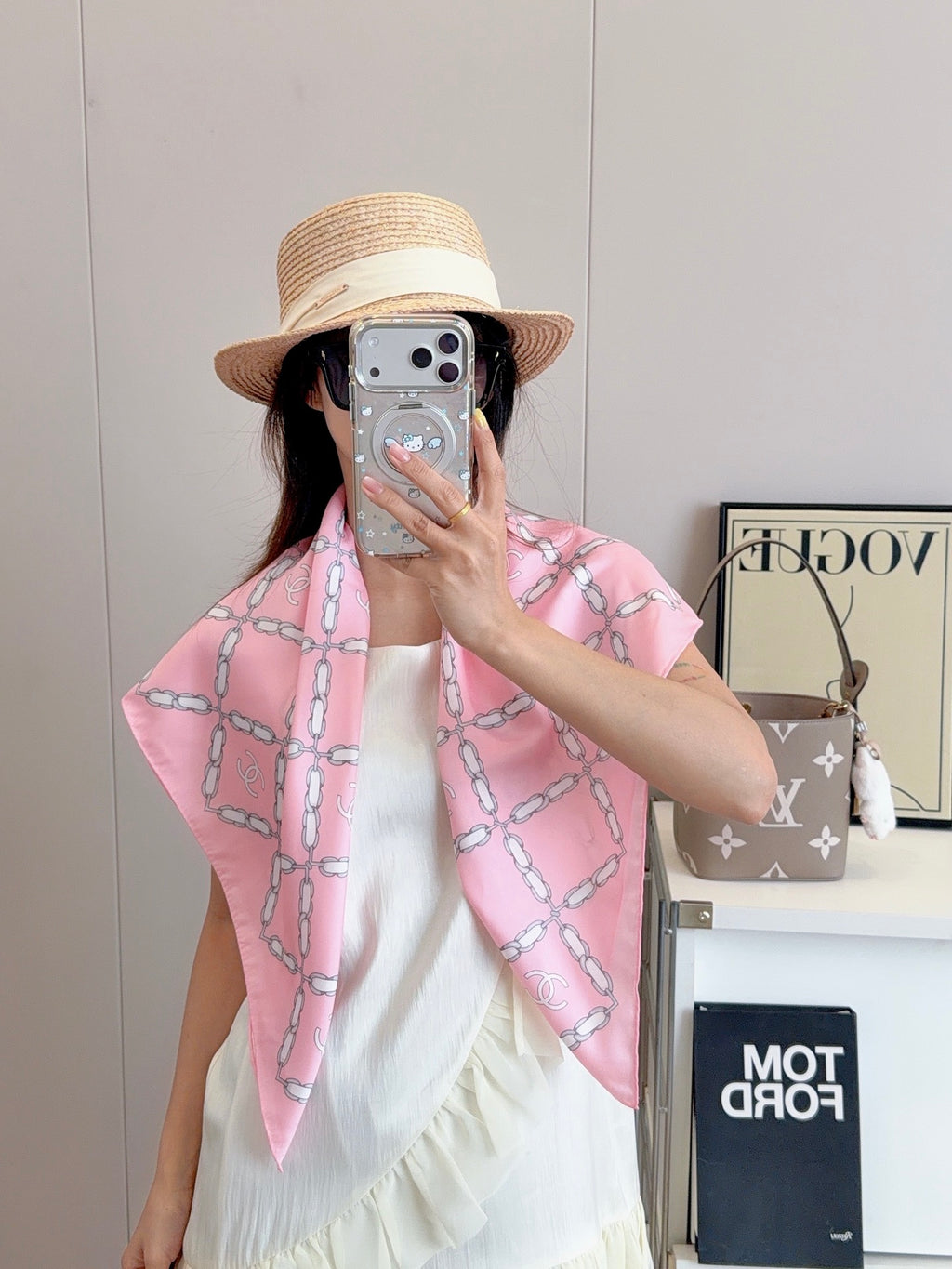 136NC7W Popular Silk Scarve