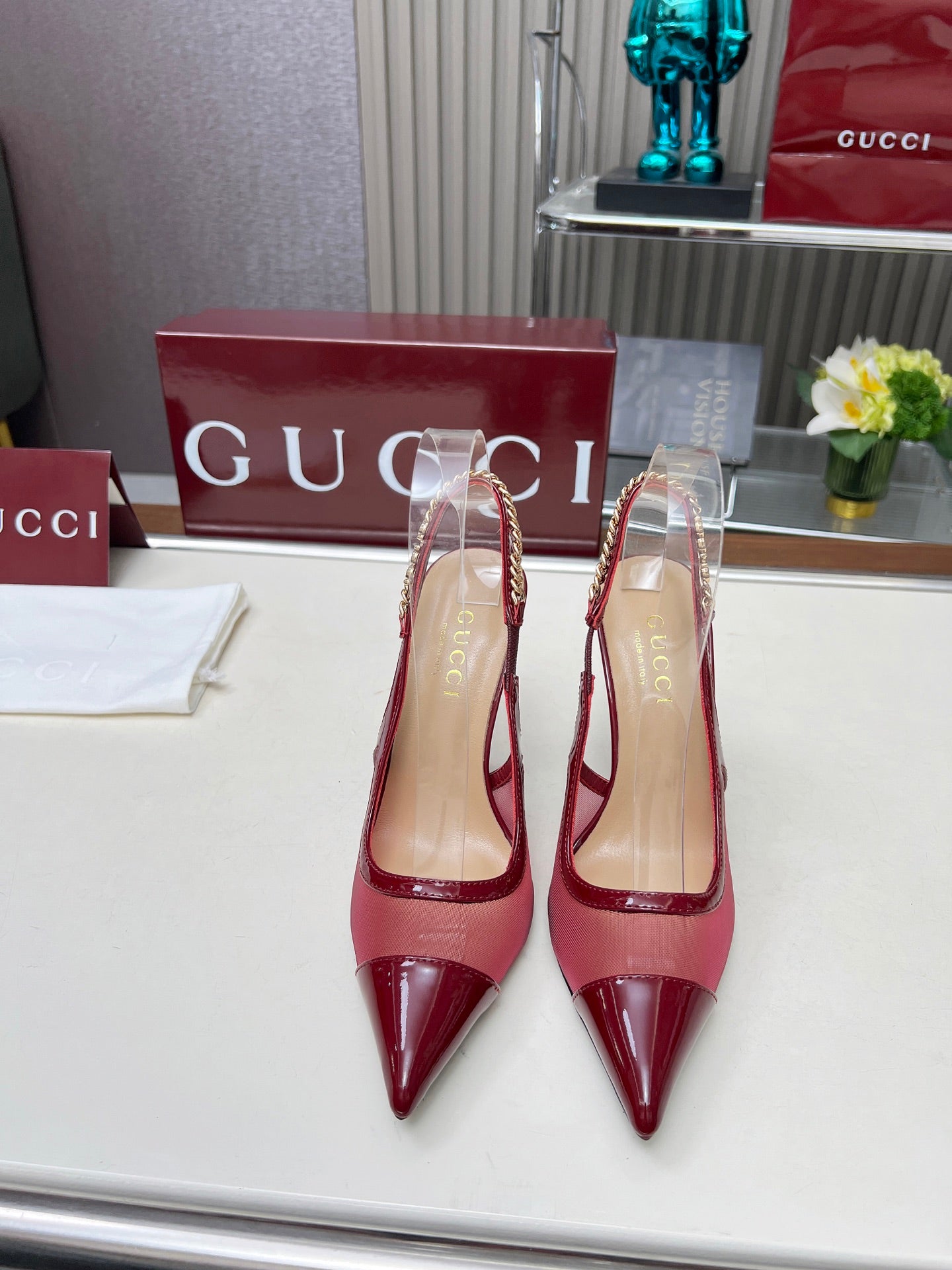 285ZB61Z  Popular leather  High heels
