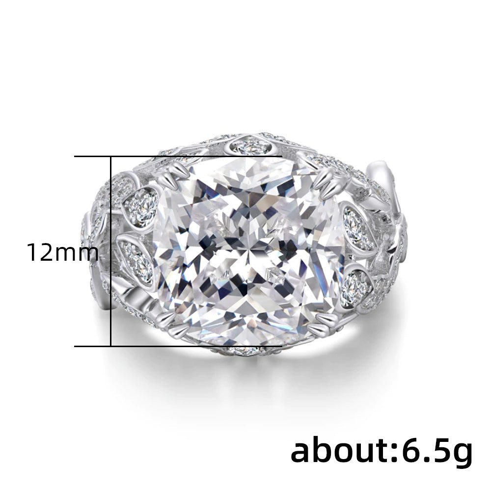 P5QA45J  Popular Moissanite Jewelry Wedding Diamond Ring