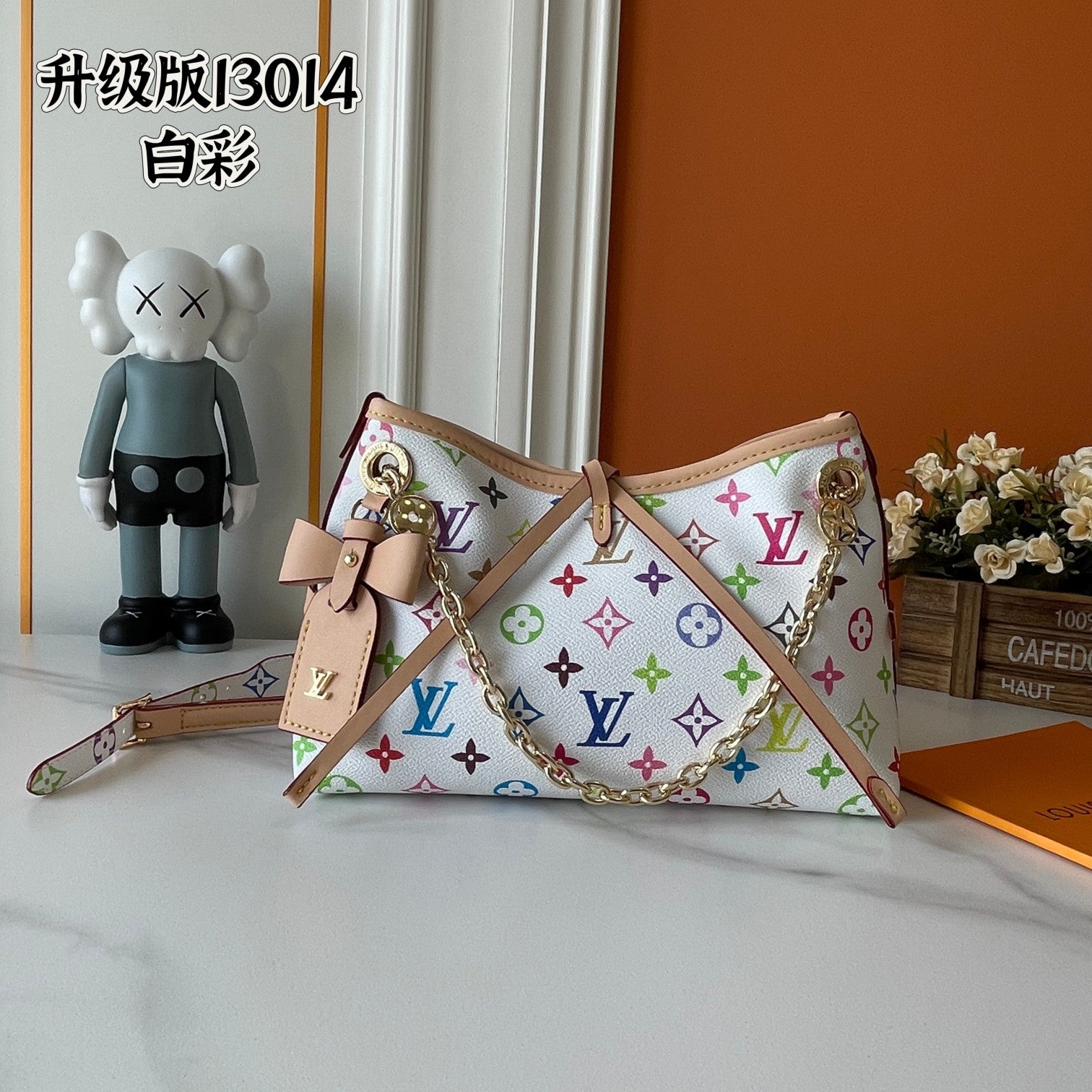 1WE96B Popular leather bag)