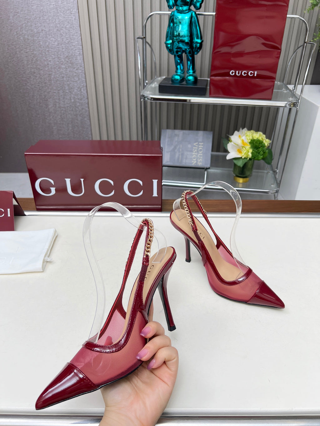 285ZB61Z  Popular leather  High heels