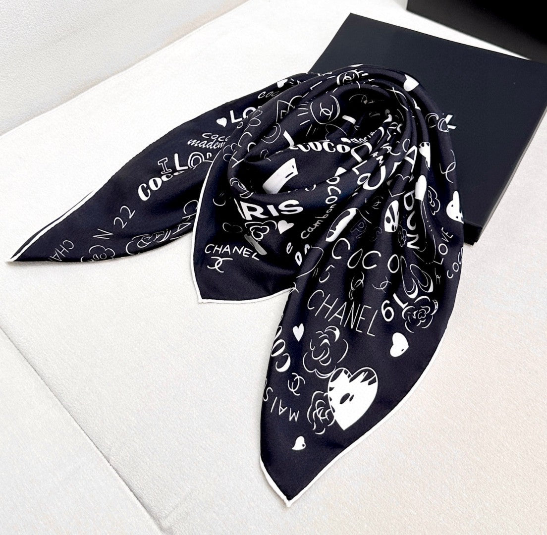 136NC12W Popular Silk Scarve