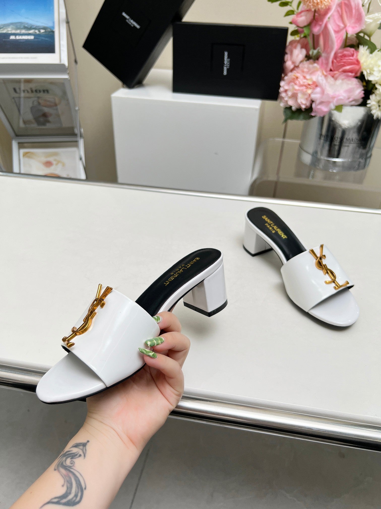 285ZSL34Z  Popular leather High heels(Heel height 5CM)