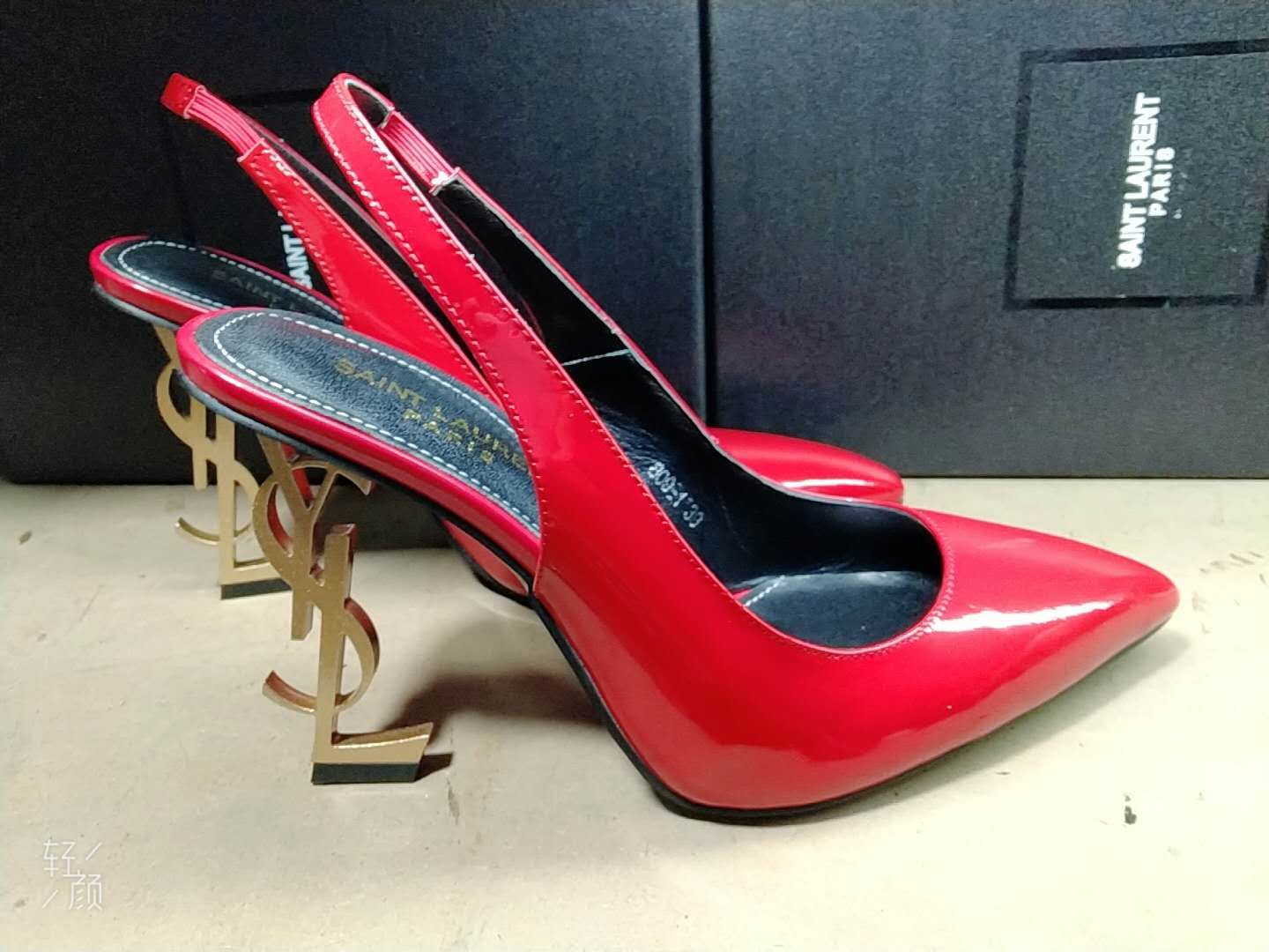 2XSL154Z Popular leather high heels(10.5cm)