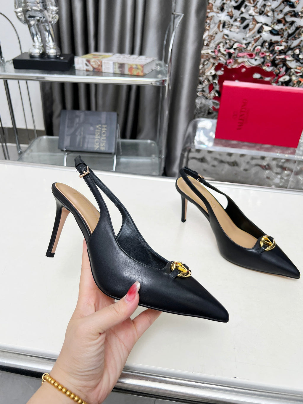 245RVL17Z  Popular leather  High heels