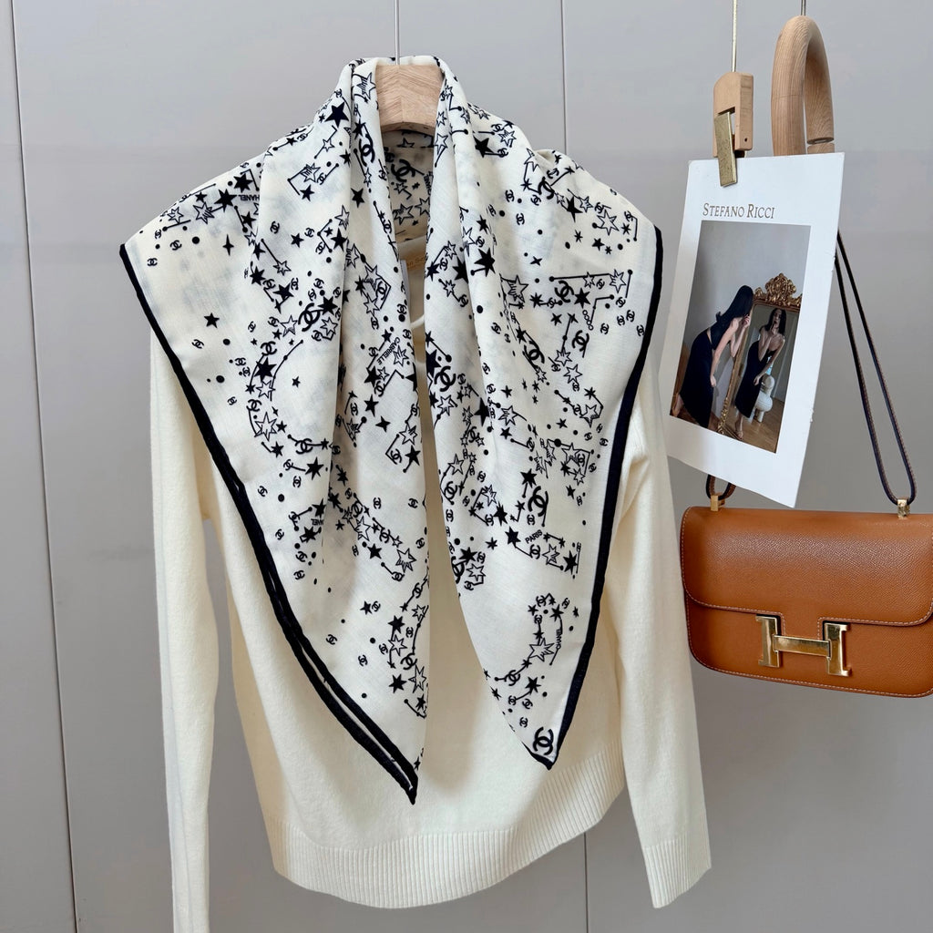 136NC33W Popular Silk Scarve