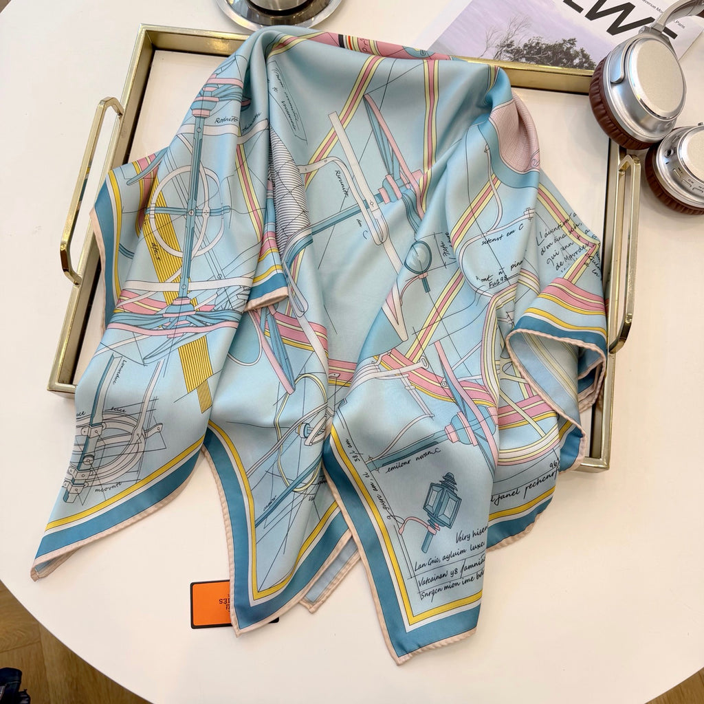 136NH5W Popular Silk Scarve