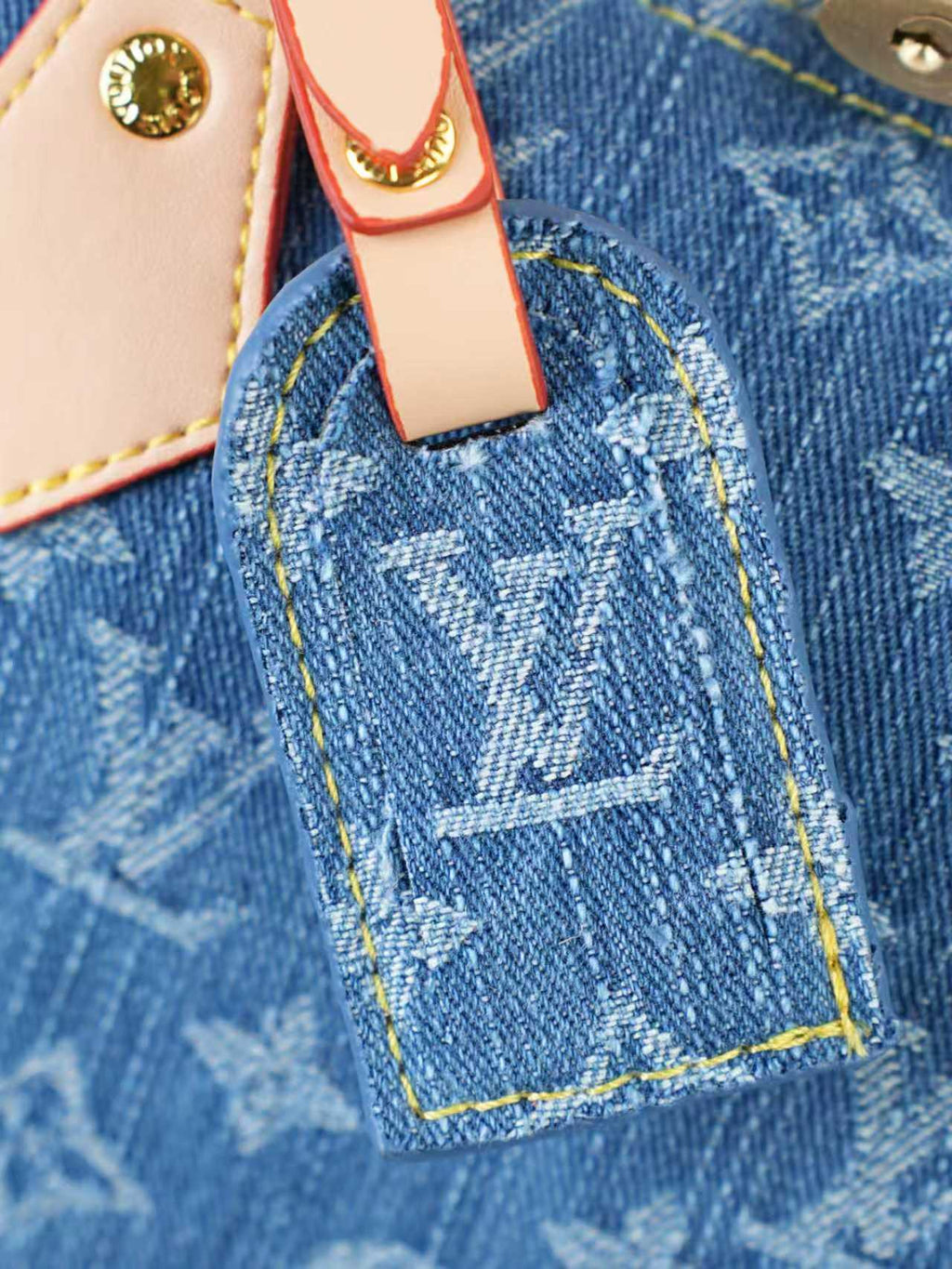 146RE1B Popular denim cloth luggage bag