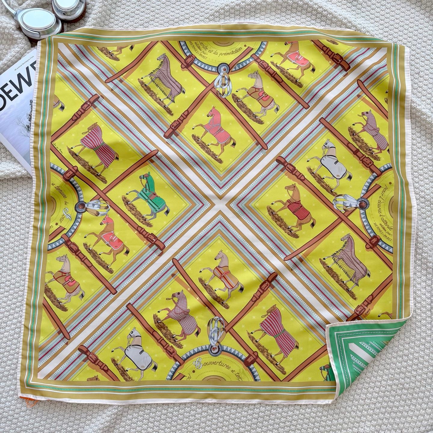 136NH4W Popular Silk Scarve