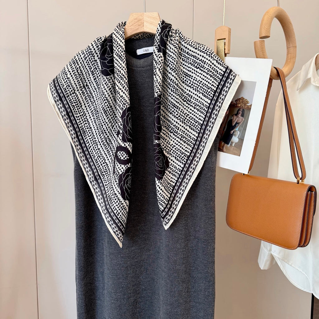 136NC28W Popular Silk Scarve