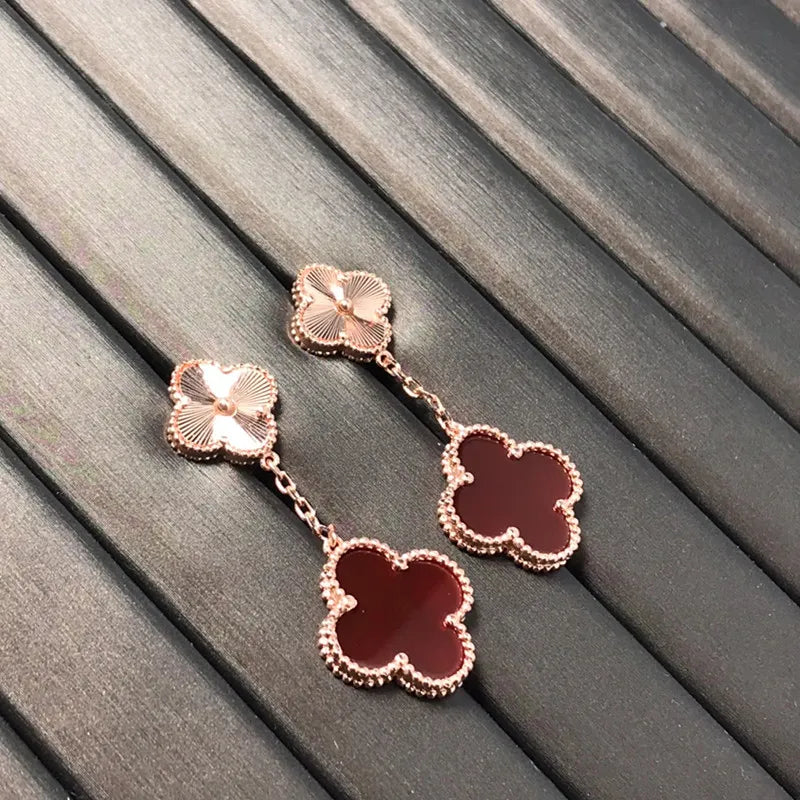 5XVA190K  Popular  6 flowers bracelets+2 flowers earrings