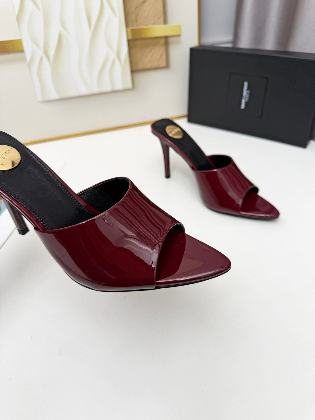 236PSL6Z Popular high-quality leather Shoes(heel-height 9cm)