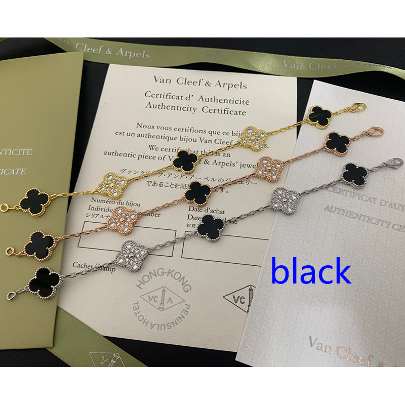 5XVA179K  Popular bracelets 5 flowers normal size1.5cm flower