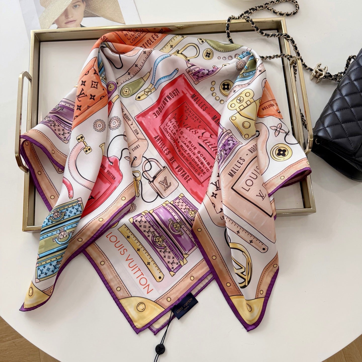 136NE18W Popular Silk Scarve