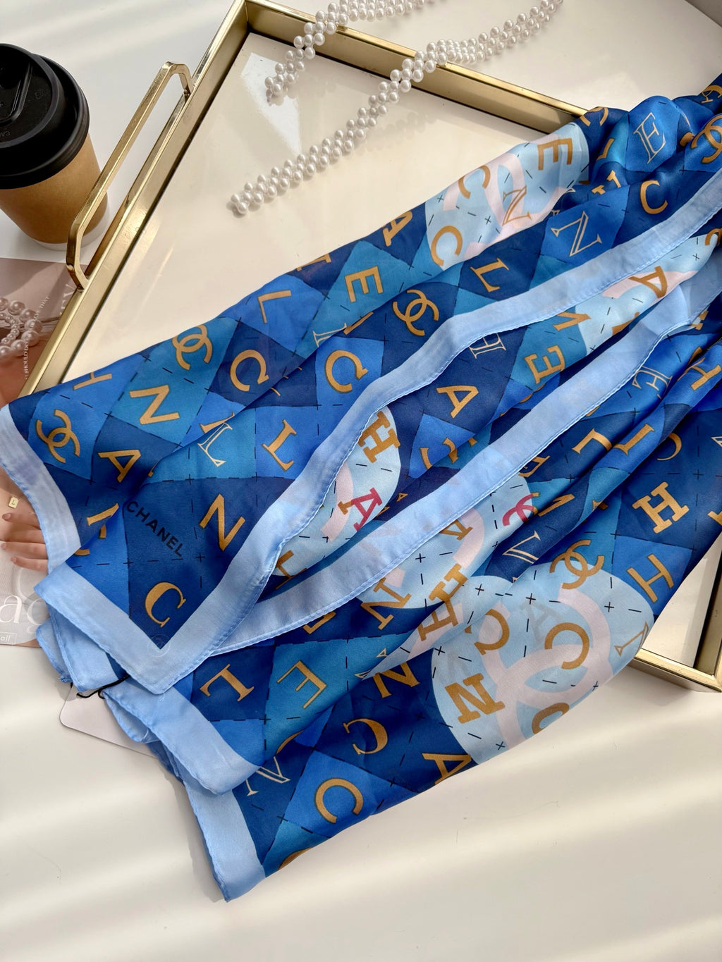 135ZC204W Popular Silk Scarve